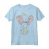 HapTiger Dumbo Ball Balancing Portrait Maglietta - Officially Licensed Apparel for Disney Fans - Fly High with Dumbo