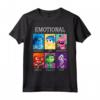 HapTiger Pixar Inside Out Emotions Yearbook Group Maglietta - Officially Licensed Apparel for Inside Out Fans