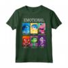 HapTiger Pixar Inside Out Emotions Yearbook Group Maglietta - Officially Licensed Apparel for Inside Out Fans