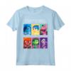 HapTiger Pixar Inside Out Emotions Yearbook Group Maglietta - Officially Licensed Apparel for Inside Out Fans