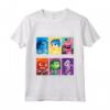 HapTiger Pixar Inside Out Emotions Yearbook Group Maglietta - Officially Licensed Apparel for Inside Out Fans