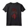 Official House of Vecna Poster T-Shirt - HapTiger 4 Logo - Hawkins Upside Down Apparel - Licensed Stranger Things Merch