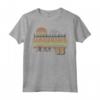 Netflix HapTiger Hawkins Strange Things 85 Retro Maglietta - Abbigliamento Ufficiale Vintage per Fan della Serie TV
