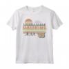 Netflix HapTiger Hawkins Strange Things 85 Retro Maglietta - Abbigliamento Ufficiale Vintage per Fan della Serie TV