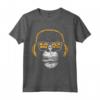 Scimmia con cuffie DJ e occhiali da sole - T-shirt divertente per amanti della musica e della discoteca - Idea regalo originale