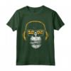 Scimmia con cuffie DJ e occhiali da sole - T-shirt divertente per amanti della musica e della discoteca - Idea regalo originale