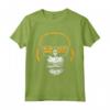 Scimmia con cuffie DJ e occhiali da sole - T-shirt divertente per amanti della musica e della discoteca - Idea regalo originale