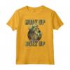HapTiger The Incredible Hulk Tough Hulk Up Bulk Up Badge Maglietta - Official Marvel Apparel 15MARV799W