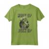 HapTiger The Incredible Hulk Tough Hulk Up Bulk Up Badge Maglietta - Official Marvel Apparel 15MARV799W