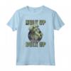 HapTiger The Incredible Hulk Tough Hulk Up Bulk Up Badge Maglietta - Official Marvel Apparel 15MARV799W