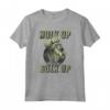 HapTiger The Incredible Hulk Tough Hulk Up Bulk Up Badge Maglietta - Official Marvel Apparel 15MARV799W