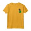 HapTiger Comic Groot Left Chest Pocket Maglietta - Official Marvel Apparel for Fans of Guardians of the Galaxy - Unique Design - Buy Now!