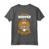 HapTiger Halloween This Is My Hopper Costume Maglietta - Officially Licensed Apparel for Men Women Boys Girls - Hawkins Upside Down Seasonal Spooky Festive Tee