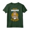 HapTiger Halloween This Is My Hopper Costume Maglietta - Officially Licensed Apparel for Men Women Boys Girls - Hawkins Upside Down Seasonal Spooky Festive Tee