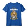 HapTiger Halloween This Is My Hopper Costume Maglietta - Officially Licensed Apparel for Men Women Boys Girls - Hawkins Upside Down Seasonal Spooky Festive Tee