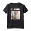 El Gato Meme Gatto Maglietta - Trendy Outfit per Amanti dei Gatti e Cultura Meme - Acquista Online la Maglietta Virale