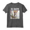 El Gato Meme Gatto Maglietta - Trendy Outfit per Amanti dei Gatti e Cultura Meme - Acquista Online la Maglietta Virale