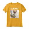 El Gato Meme Gatto Maglietta - Trendy Outfit per Amanti dei Gatti e Cultura Meme - Acquista Online la Maglietta Virale