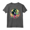 HapTiger She-Hulk Jennifer Walters Palm Tree Flex Maglietta - Official Marvel Graphic Tee Shirt for Women, Men, Boys, and Girls