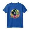 HapTiger She-Hulk Jennifer Walters Palm Tree Flex Maglietta - Official Marvel Graphic Tee Shirt for Women, Men, Boys, and Girls