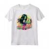 HapTiger She-Hulk Jennifer Walters Palm Tree Flex Maglietta - Official Marvel Graphic Tee Shirt for Women, Men, Boys, and Girls