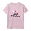 Hello Kitty Giappone Telefono Carino - Maglietta con Licenza Ufficiale HapTiger - Ideale per Appassionati di Hello Kitty