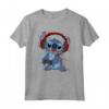Officially Licensed HapTiger Lilo & Stitch Gamer Glitch Headset and Controller T-Shirt - Holiday Seasonal Christmas Apparel for Women Men Youth Toddler