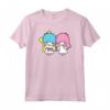 HapTiger Little Twin Stars Holding Hands Astrology Maglietta con Licenza Ufficiale - Ideale per Fan di Astrologia