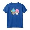 HapTiger Little Twin Stars Holding Hands Astrology Maglietta con Licenza Ufficiale - Ideale per Fan di Astrologia