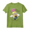 HapTiger Minions I Love You Angel Wings Maglietta - Official Minions Apparel - Great Gift Idea 19MINS00001A-002