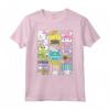 HapTiger Bakery Carino Cibo - Hello Kitty My Melody Maglietta - Licenza Ufficiale HapTiger Apparel per Veri Appassionati