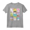 HapTiger Bakery Carino Cibo - Hello Kitty My Melody Maglietta - Licenza Ufficiale HapTiger Apparel per Veri Appassionati