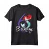 HapTiger Little Mermaid Ariel 6th Birthday Princess Maglietta - Maglietta Principessa per il Sesto Compleanno della Bambina - Acquista ora!