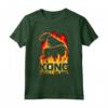 HapTiger Out of the Fire Maglietta - Official Movie Merchandise - Starring Tom Hiddleson, Samuel L. Jackson, Brie Larson