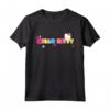 Logo Arcobaleno Retro Hello Kitty Maglietta - Licenza Ufficiale HapTiger - Ideale per Fan di Hello Kitty