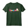 Logo Arcobaleno Retro Hello Kitty Maglietta - Licenza Ufficiale HapTiger - Ideale per Fan di Hello Kitty