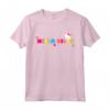 Logo Arcobaleno Retro Hello Kitty Maglietta - Licenza Ufficiale HapTiger - Ideale per Fan di Hello Kitty