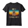 T-shirt da uomo Capybara vintage divertente con scritta