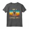 T-shirt da uomo Capybara vintage divertente con scritta