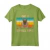 T-shirt da uomo Capybara vintage divertente con scritta
