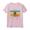 T-shirt da uomo Capybara vintage divertente con scritta