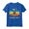 T-shirt da uomo Capybara vintage divertente con scritta