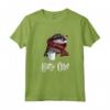 HapTiger T-shirt Carino e Divertente Otter Maglietta - Design di Lontra - Leggera e Confortevole