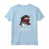 HapTiger T-shirt Carino e Divertente Otter Maglietta - Design di Lontra - Leggera e Confortevole