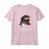 HapTiger T-shirt Carino e Divertente Otter Maglietta - Design di Lontra - Leggera e Confortevole
