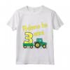 Bambino Ho 3 Anni Compleanno Ragazzi - Maglietta Trattore per Bambino Uomo Maschio Ragazzo - Idee Regalo per 3 Anniversario