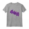 Carino Viola Halloween Pipistrello T-shirt per Bambini - Costume Divertente Unico per Halloween - Ideale come Regalo per Figli