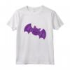 Carino Viola Halloween Pipistrello T-shirt per Bambini - Costume Divertente Unico per Halloween - Ideale come Regalo per Figli
