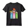 HapTiger PowerPuff Girls Tropical Flight Maglietta - Official Licensed Cartoon T-shirt BILTNR00045