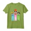 HapTiger PowerPuff Girls Tropical Flight Maglietta - Official Licensed Cartoon T-shirt BILTNR00045